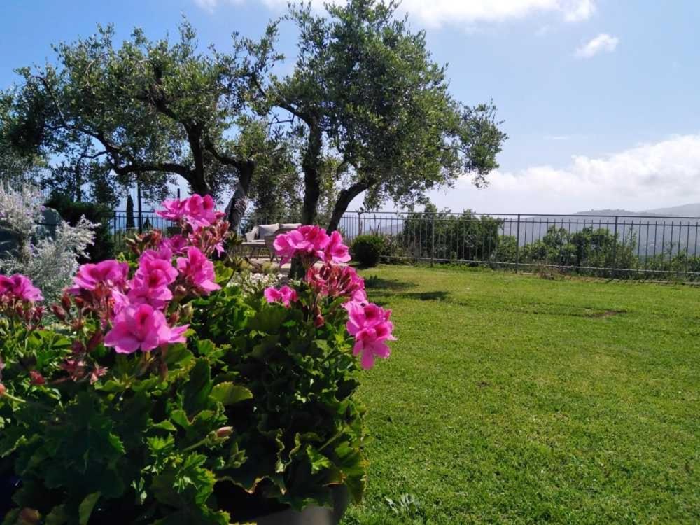 Villa Casa Vista Mare - Superb Garden And Parking Included à Imperia Extérieur photo